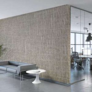 Green Starburst Wallcovering