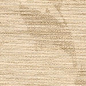 Fanciful Beige Leaves Wallcovering