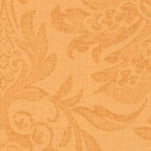 Embroidered Orange Wallcovering