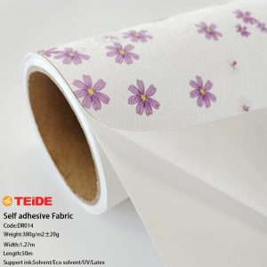 Removable Fabric Texture Peel and Sticker Self-adhesive Printable Wallpaper for Interior Decoration